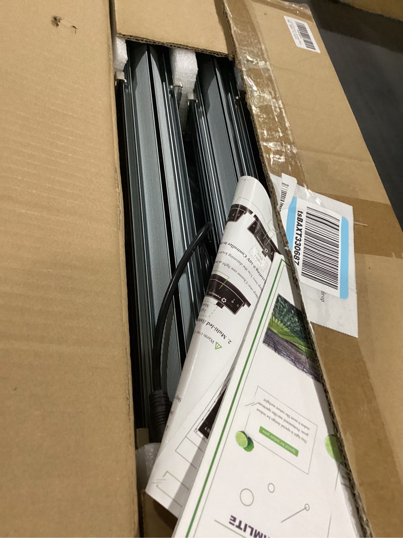 Condition photo showing Good Condition for Grow Light FARMLITE LED Grow Lights for Indoor Plants Full Spectrum Growing Light Plant Hanging Growing Lamps Seedling Daisy Chain Dimmable Board 4x4ft Coverage (320watts)