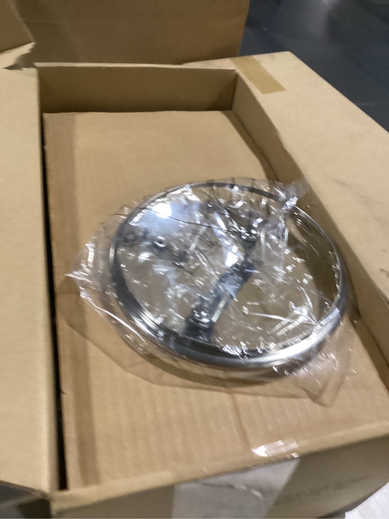 Condition photo showing As Is for msmk 2.5 quart saucepan with lid, small saucepan with steamer non stick, induction, scratch-resistant, small cooking pot 2.5 quarts (steamer)