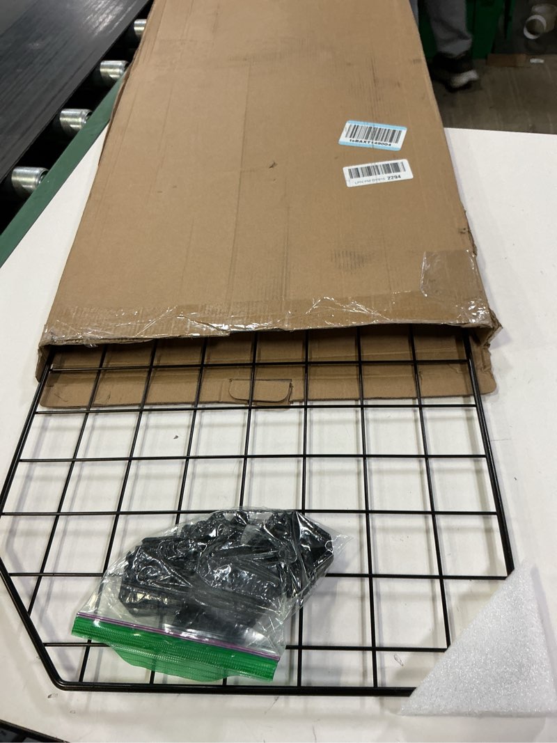 Condition photo showing Good Condition for rabbitgoo Dog Car Barrier for SUVs, Adjustable Large Pet Gate, Universal-Fit Divider Cargo Net, Heavy-Duty Wire Mesh Dog Barrier SUV, Van Vehicles Subaru Car Accessories Safety Travel, Standard Model