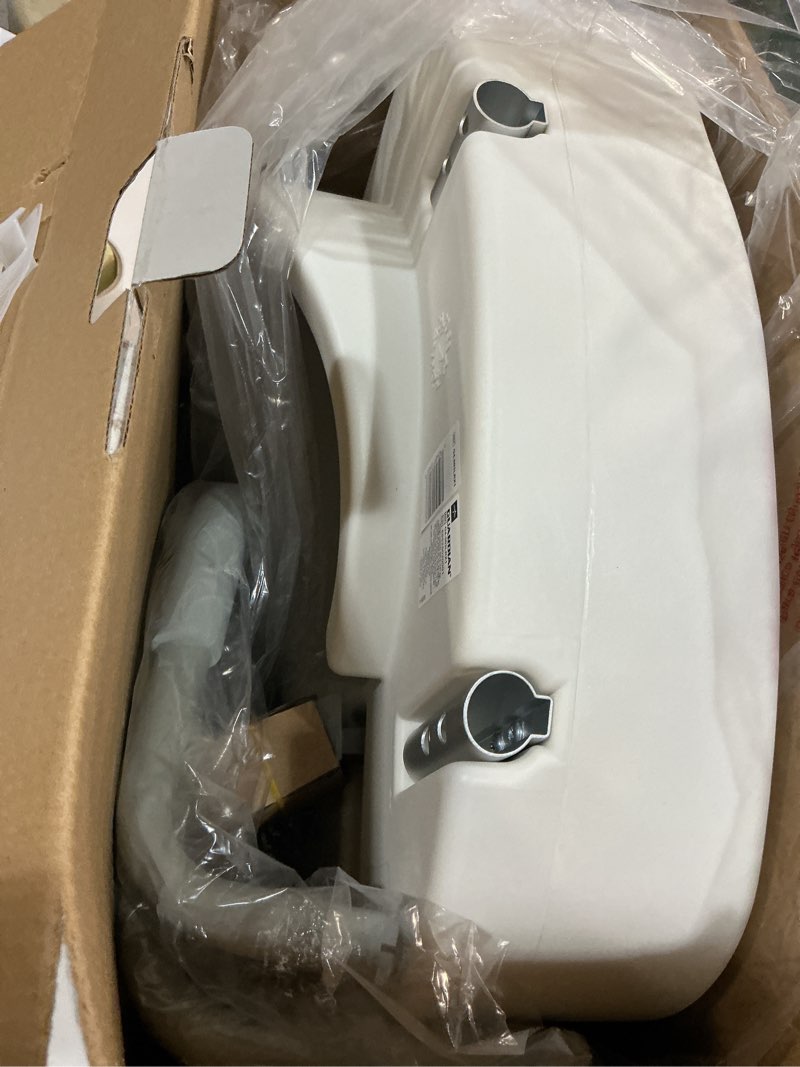 Condition photo showing Good Condition for medline 5  elongated raised toilet seat  with lock and removable padded arms
