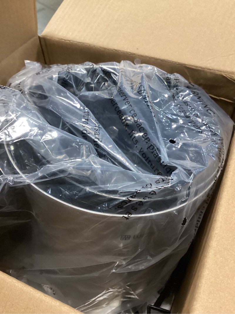 Condition photo showing Good Condition for west bend coffee urn highly-polished aluminum features automatic temperature control with cup per minute brewing and easy clean up includes in-basket measuring guide and ready light, 30-cup, silver