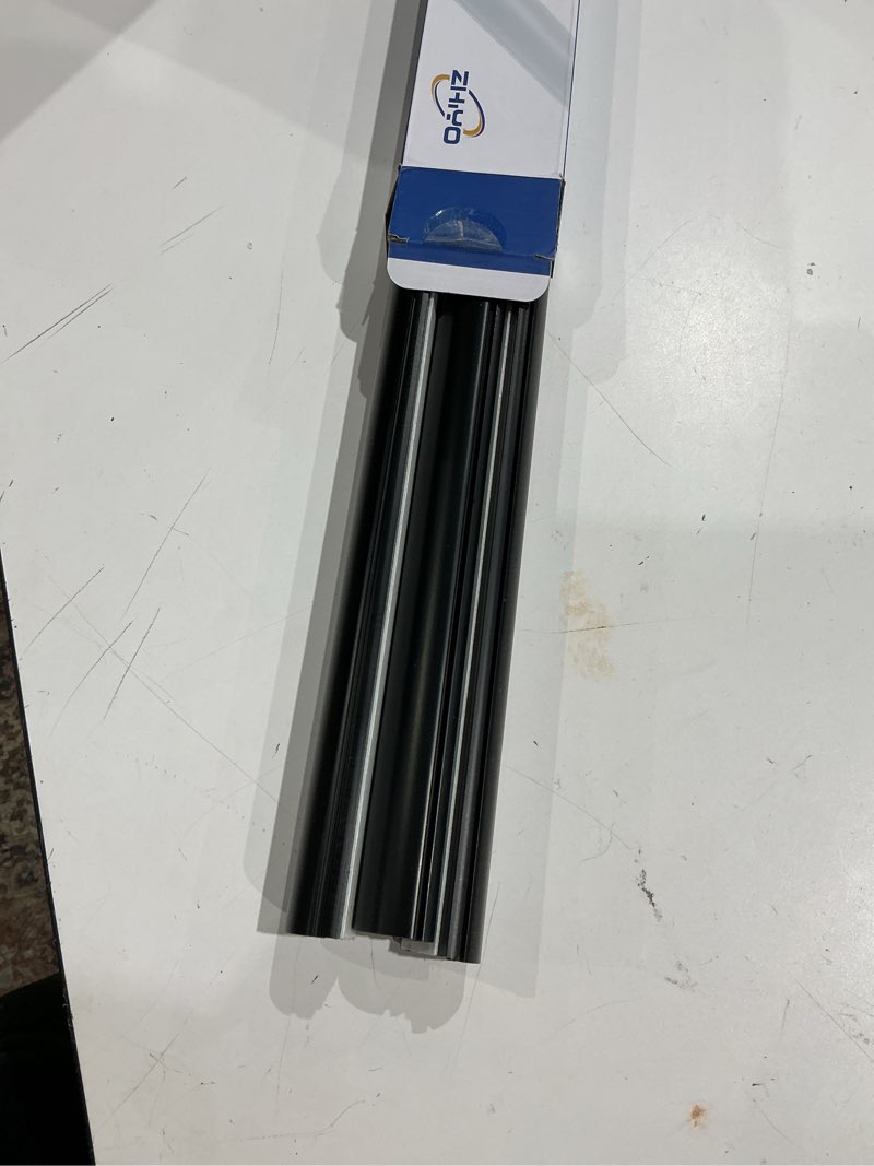 Condition photo showing Good Condition for cord hider 42.5in (3x l14.2in), cable hider for 2-4 cords, wire covers for cords wall mount tv, cable cover wall wire hider for cords, cable raceway w1.4inxh0.7in black 1.4in w x 0.7in h x 42.5in l black