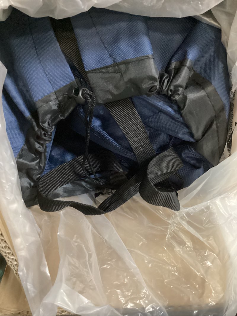Condition photo showing Good Condition for overmont oversized xl camping chair for adults - 400lbs support heavy-duty padded folding chair with side pocket cup holder cooling bag for outdoor sports garden beach fishing lawn blue