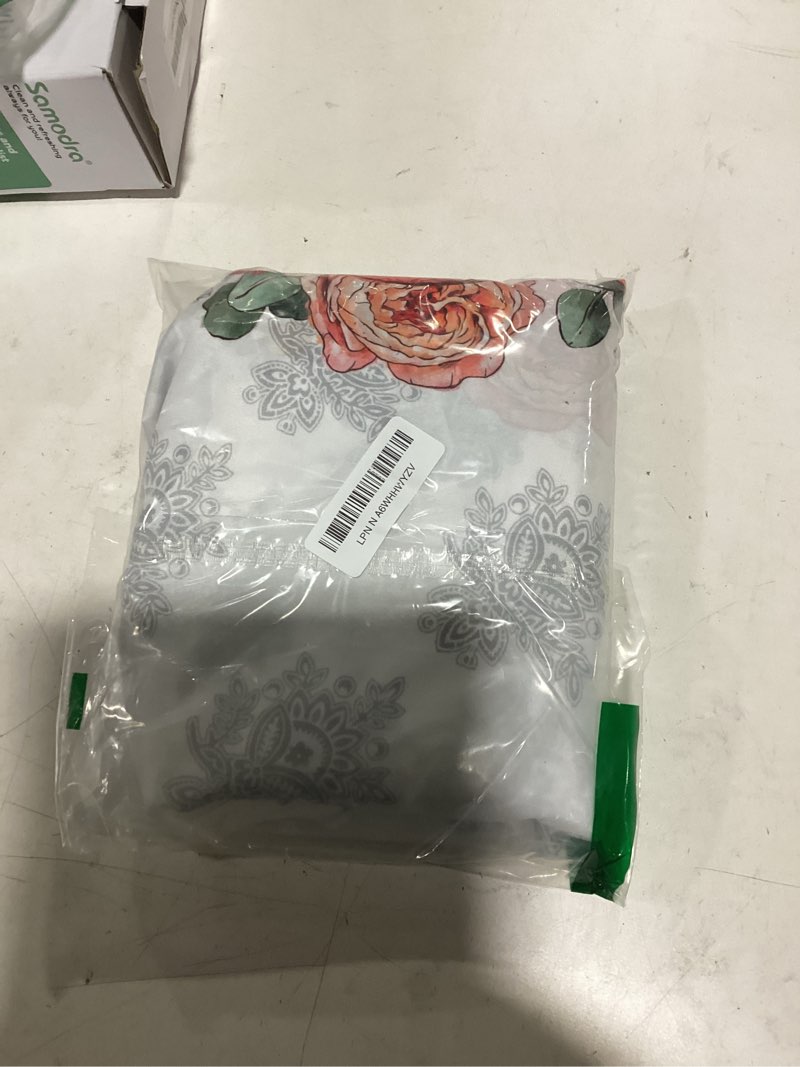 Condition photo showing As Is for XCHI Rose Love Hearts Eucalyptus Leaves Valentine’s Day Tablecloth Rectangle Table Cloth Washable Table Covers for Indoor Outdoor Dining Home Party Decorations 60x104 Inch 104" x 60" (Rectangular)