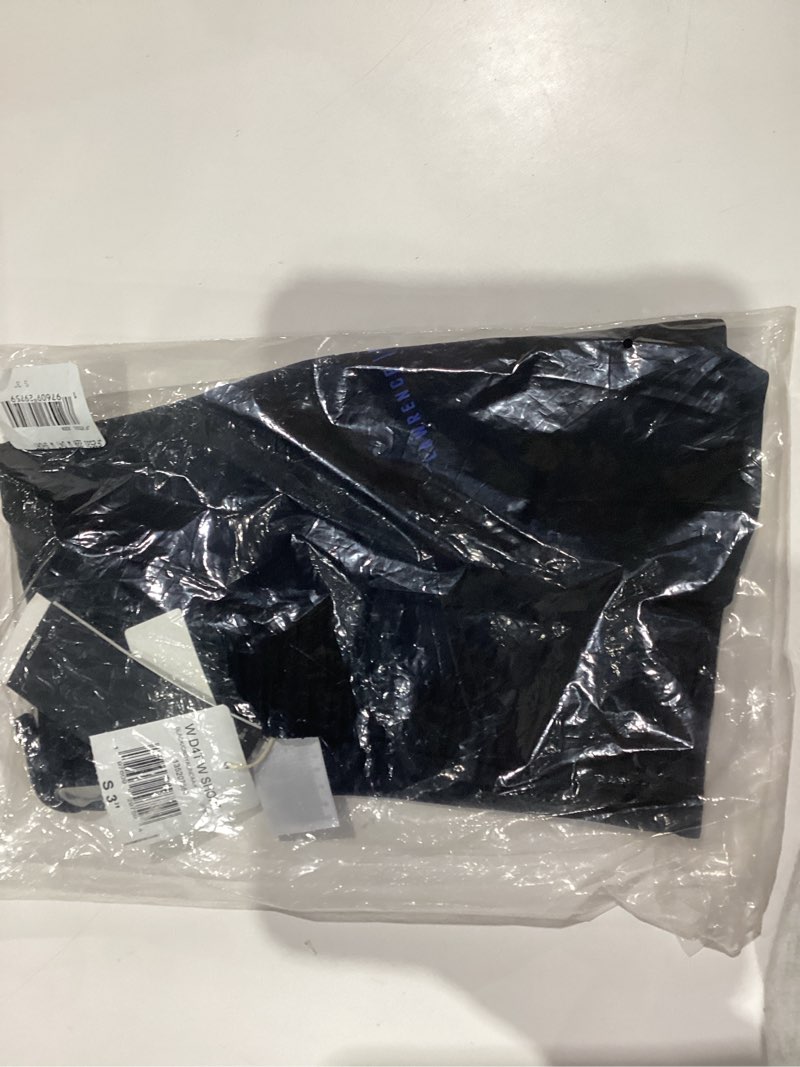 Condition photo showing New/Like New for adidas Women's Designed for Training Woven NCAA University Team Shorts Kansas Jayhawks Small/3" Inseam Black/Collegiate Royal/University of Kansas