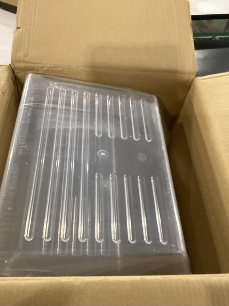 Condition photo showing Good Condition for [2 pack] upgraded 2188656 fridge crisper drawer humidity control drawer upper & 2188664 crisper bin lower for whirlpool fridge crisper drawer,kenmore whirlpool refrigerator drawer replacement parts