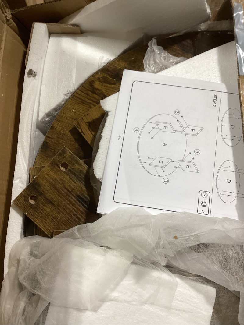 Aheaplus Rotating Shoe Rack, 5-Tier Wood Shoe Organizer for Closet, 360° Spinning Shoe Rack Tower Sp