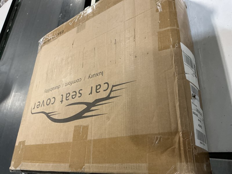 Condition photo showing New/Like New for Car Seat Cover Full Set, Leather Car Seat Cover, Waterproof Seat Covers, Car Seat Cushion, Nappa Leather Seat Covers Car Seat Protector Universal Fit Most Cars Black Black Full Set