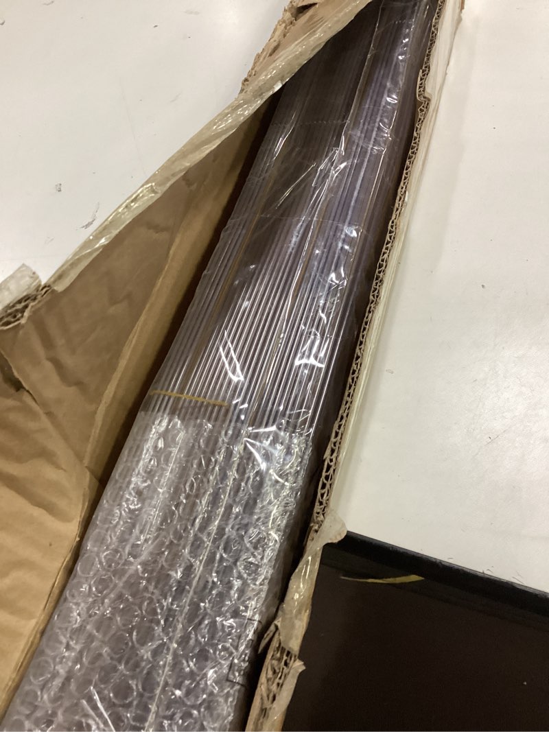 Condition photo showing Good Condition for Fainne 100 Pcs 1.25 Inch Shelf Label Strip Holders Plastic Wire Shelf Price Tag Holder Self Adhesive Clear PVC Front and Back Labels Strip for Gondola Price Tag Wood Metal Rack, 48 Inches Long