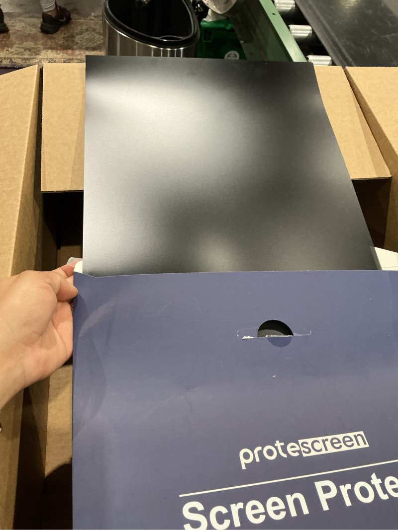 Condition photo showing Good Condition for [2-pack] 24 inch computer privacy screen filter for 16:9 widescreen monitor, removable eye protection anti glare blue light filter privacy shield, anti spy screen protector film 24 in