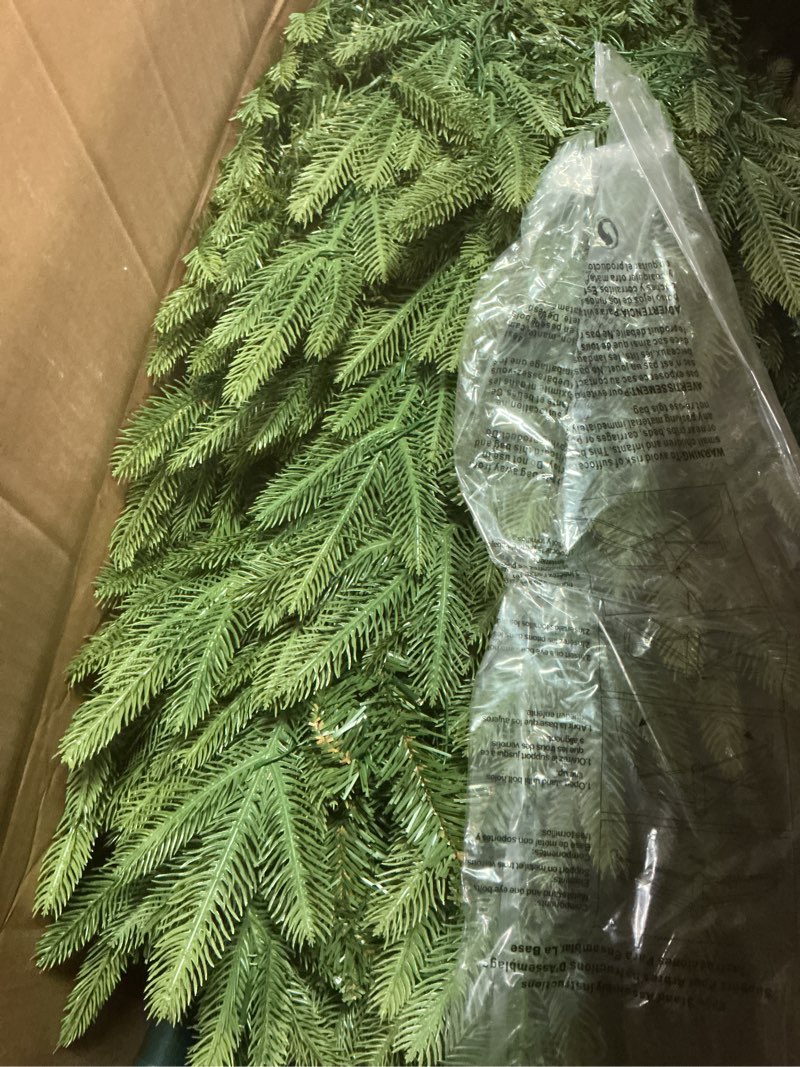 Condition photo showing Good Condition for Holiday Living 7.5-ft Parque Pre-lit Artificial Christmas Tree with Color Changing LED