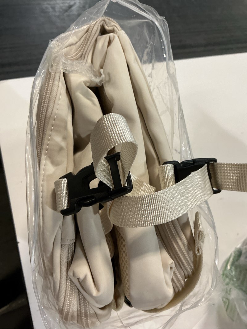 Condition photo showing Good Condition for matein large travel backpack women, lightweight carry on backpack & hidden shoulder straps, waterproof anti-theft daypack for flight, expandable hiking weekend daypack, travelling gifts, beige light beige x-large