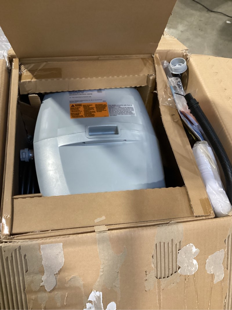 Condition photo showing Good Condition for coleman saluspa bahamas airjet 2-4 person circle inflatable hot tub with pump #p08411