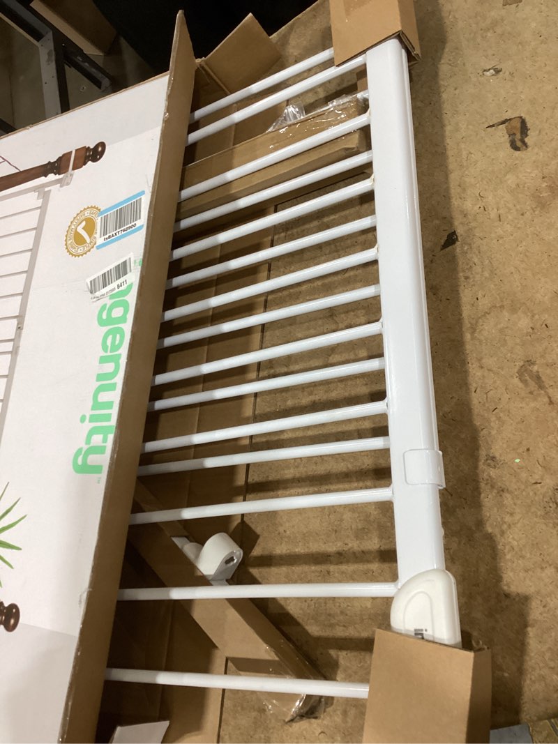 Condition photo showing New/Like New for summer infant metal banister & stair safety baby gate - white