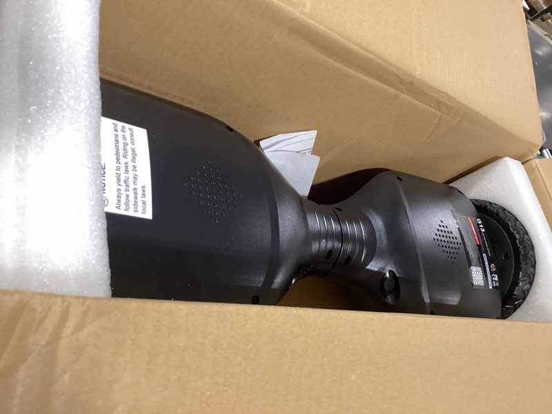 Condition photo showing Good Condition for gyroor self balancing scooter new g13 all terrain balancing scooter with led lights, self balancing off road with bluetooth for kids ages 6-12 and adults-matte black