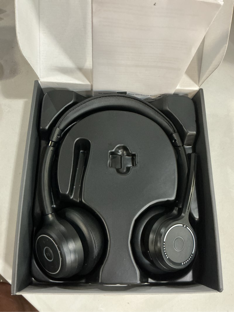 Condition photo showing Good Condition for gixxted (2026 upgraded) wireless headset with mic for work, bluetooth headset with noise canceling microphone, wireless headphones with mic and usb dongle and mute, fit for computer/pc/teams