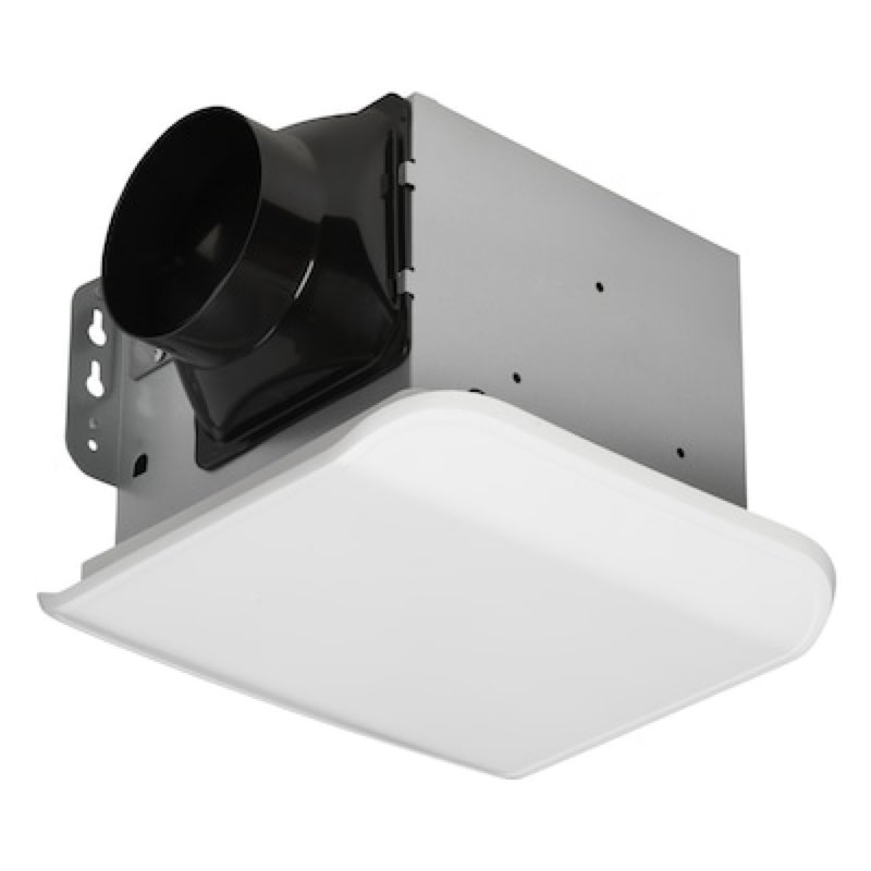Project Source 2-Sone 70-CFM White Bathroom Ventilator Fan