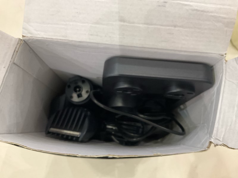 Condition photo showing New/Like New for Beard Trimmers Kit for Men Precise Dial Adjustable 20 Lengths, 5-in-1 Electric Shavers and Hair Clippers Set - Body Nose Ear Mustache Hair Trimmers Razors Waterproof Wet/Dry - USB-C Charging Dock Blue