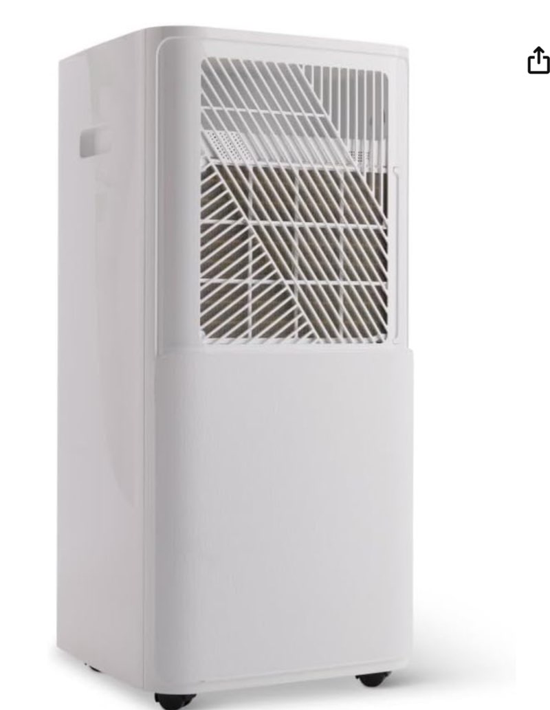 Soleus Air 3-in-1 Vent Hose-Free Portable Air Conditioner with Integrated Dehumidification, Sleep Mode, 24-hour Automatic Timer and Remote Control for Small/Medium Sized Rooms