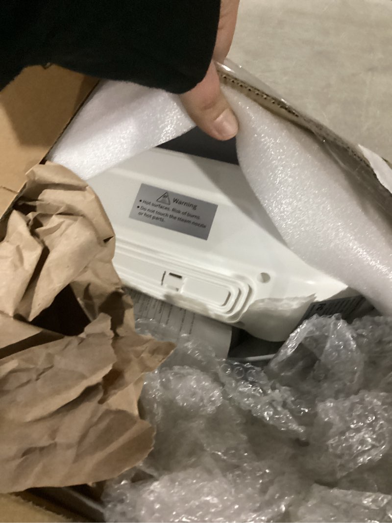 Condition photo showing Good Condition for SENMO Steam Mop, 14-in-1 Detachable Steam Cleaner for Home and Floor, 1300W 228°F Deep Cleaning MultiPurpose Floor Steamer with 14 Attachments for Hardwood Floors, Tile, Grout, Furniture, Carpet, Wall White