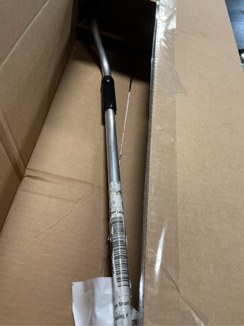 Condition photo showing As Is for telescoping skylight pole with hook 6-10 feet