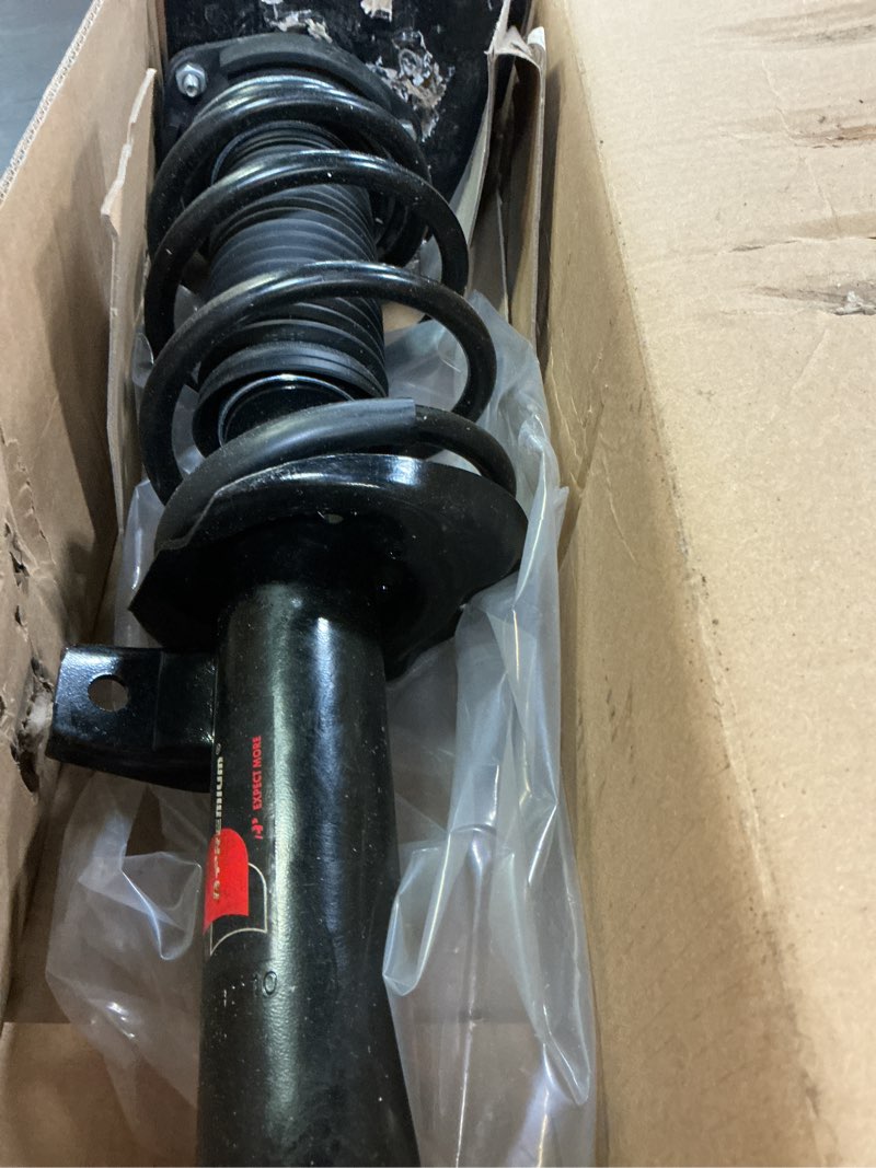 Condition photo showing As Is for a-premium front struts compatible with audi a3/quattro 2006-2013 & volkswagen jetta 2011-2014, eos 2012-2016, rabbit 2006-2009, w/ 55mm strut housing - 2x replacement suspension complete strut