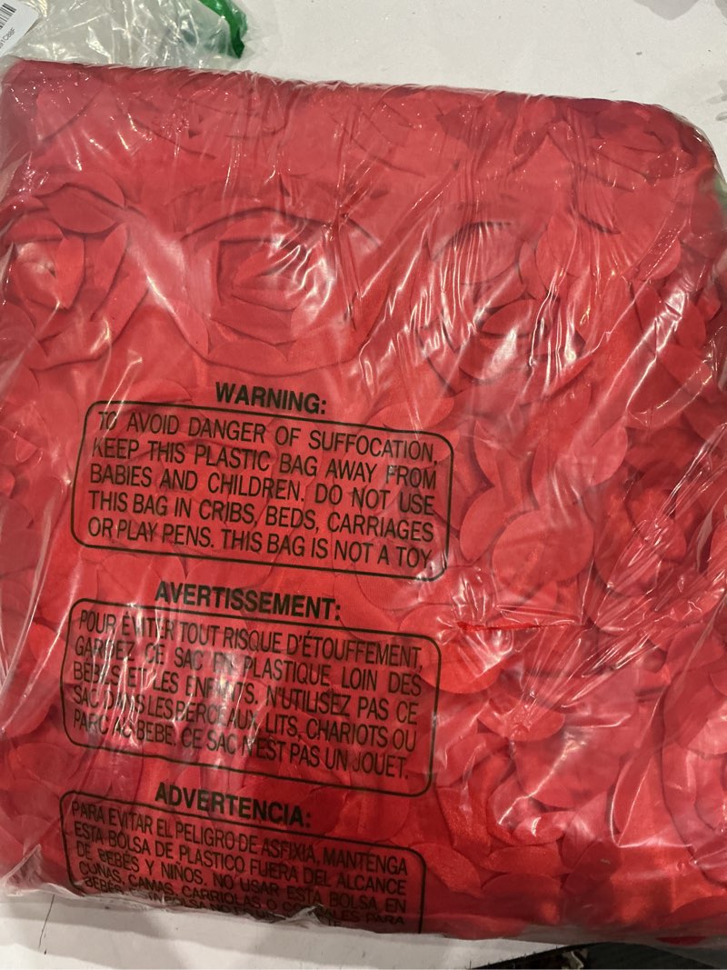 Condition photo showing Good Condition for b-cool red tablecloth christmas tablecloths table overlays 90x132 inch red tablecloths satin rose floral table cloths for rectangle tables baby shower events