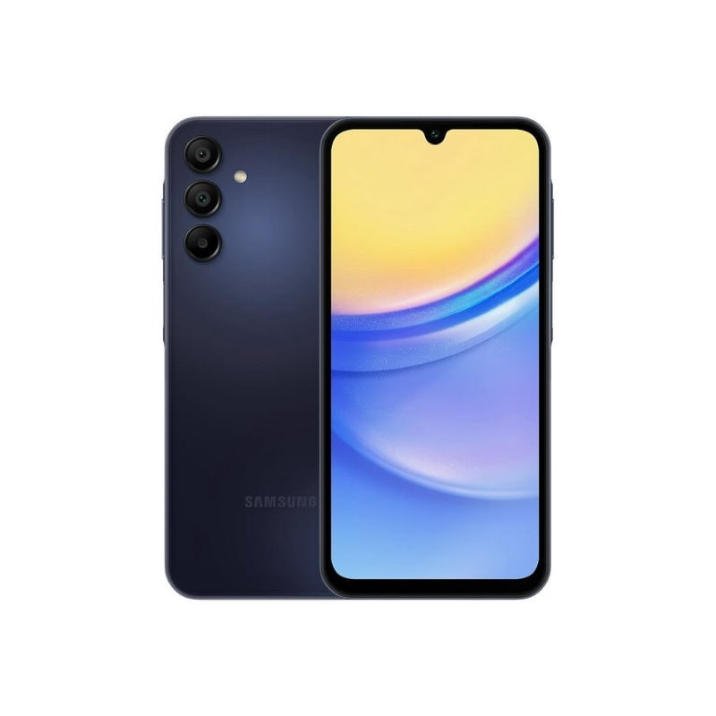 Samsung Galaxy A15 5G A Series Cell Phone, Factory Unlocked Android Smartphone, 128GB w/Expandable Storage, Long Battery Life, 50MP Camera, 6.5" Infinite Display Screen, US Version, 2024, Blue Black    ***Working condition verified. No network or connectivity tests were performed. Bidder be advised ***