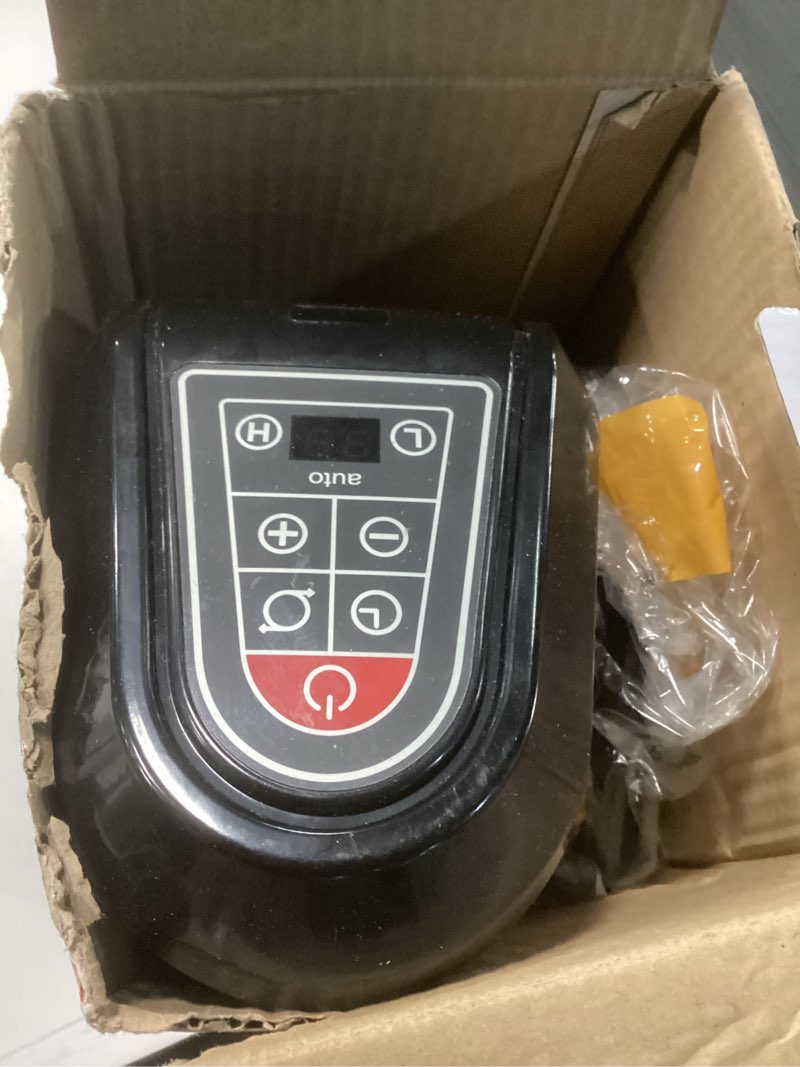 Condition photo showing As Is for lasko ct16670 digital ceramic tower heater with remote control