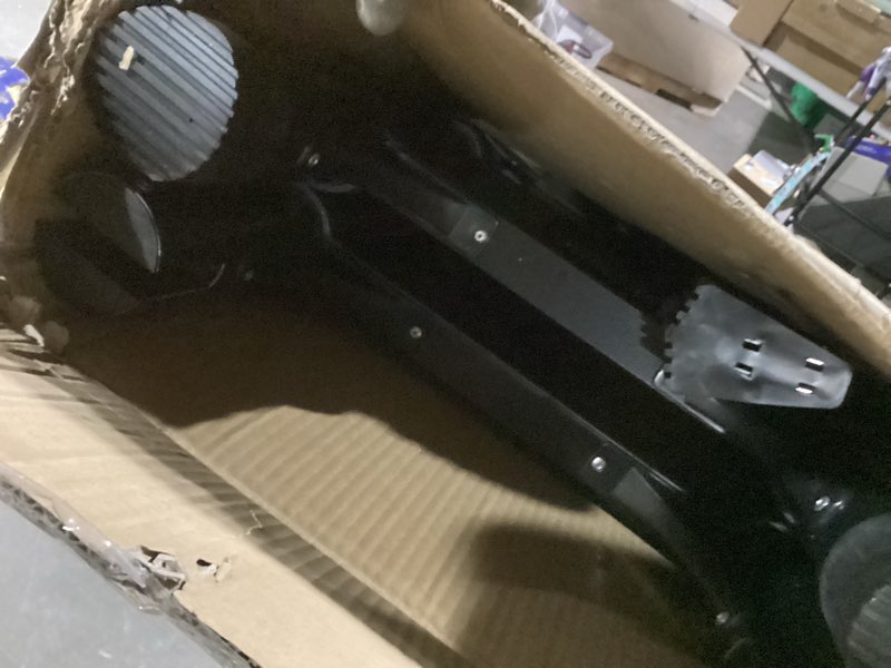 Condition photo showing Good Condition for Wolec 12.5 FT A Frame Telescoping Ladder, Extension Multi-Purpose w/Balance Bar & Wheels, Ladder A Frame, Heavy Duty 330 lbs Max Capacity, Ideal for Home and Outdoor Work, Black Black 12.5 FT A Farme