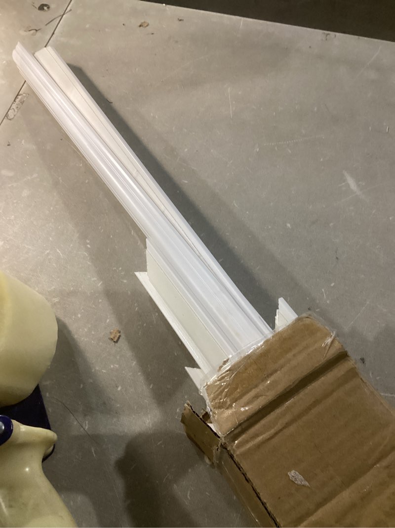 Condition photo showing As Is for Pangda Peel and Stick Wall Molding Kit, 3D Premade Accent Molding Wainscoting Panel for Interior Wall Moulding Decor, Ready to Assemble Wainscoting Accent Panel(3 Set,48 x 80 in) 3 48 x 80 in