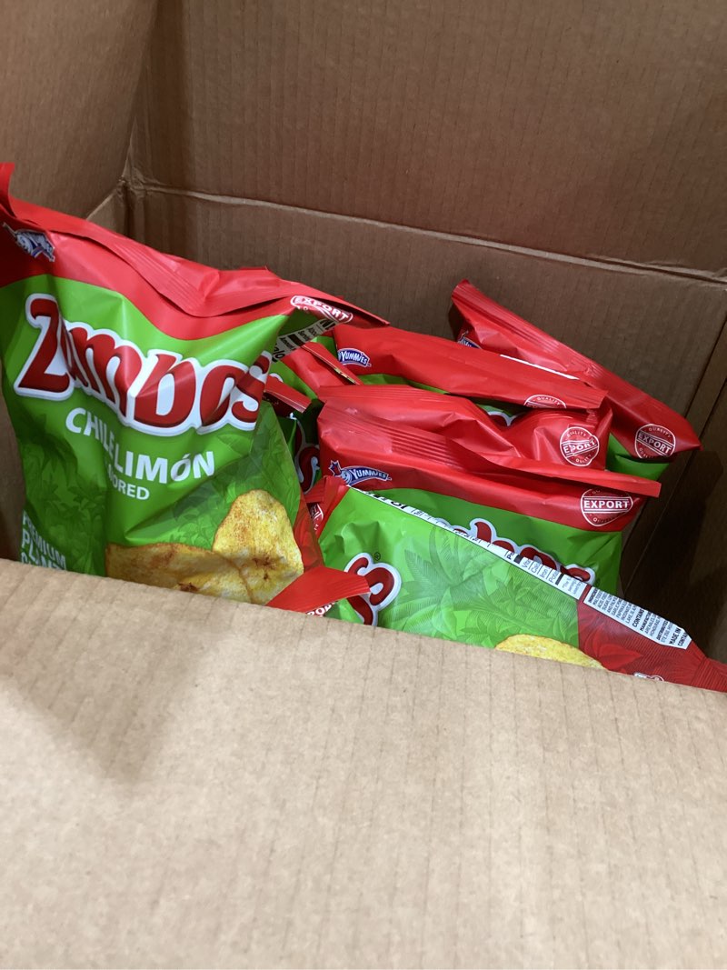 Chile limon plantain chips