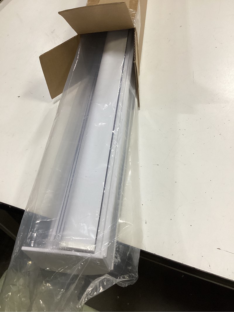 Condition photo showing Good Condition for chicology zebra blinds cordless window shades, dual layer light filtering roller shades for windows, sheer privacy striped fabric, easy install, 36"w x 72"h, basic arctic 36"w x 72"h basic arctic