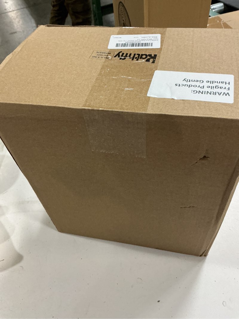 Condition photo showing New/Like New for Kathfly 2 Pcs Easter Bunny Figurine Decorations Resin Bunny with Glasses Farmhouse Rabbit Wearing Glasses Rustic Antique Table Centerpiece for Easter Couple Gifts Home Office Table Decorations, 7.9"