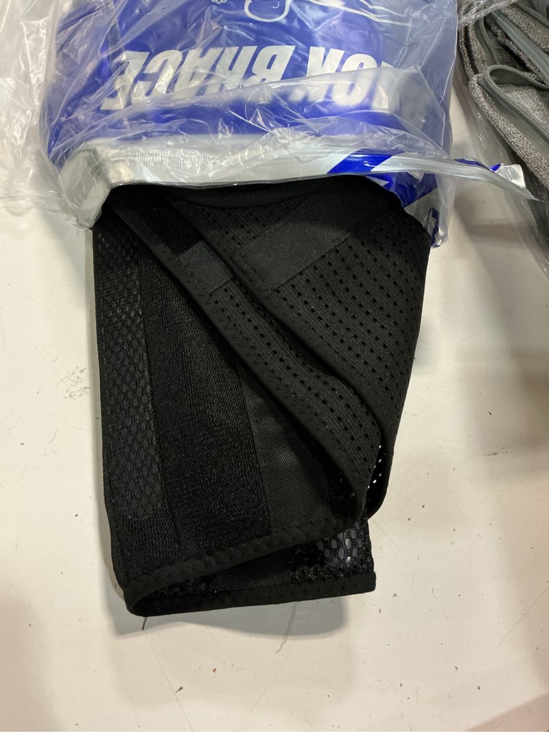 Condition photo showing Good Condition for posture corrector for women & men, back brace advanced full back support for upper & lower back pain relief, spine, neck, and hump, x-style medical-grade lumbar support system with adjustable shoulder straightener and breathable design for long sitting and exercises black large (waist 39"-43")