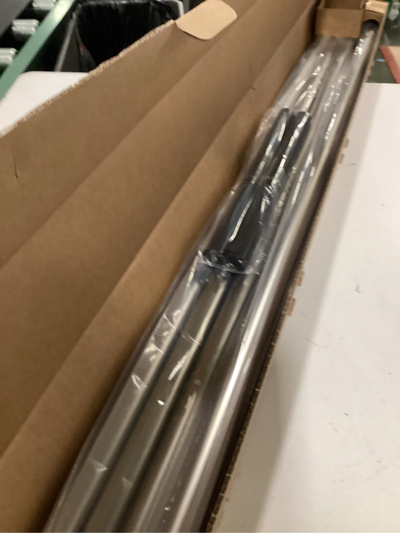 Condition photo showing New/Like New for Ivilon Window Curtain Rod End Cap - 1 inch Pole. 120 to 240 Inch. Satin Nickel