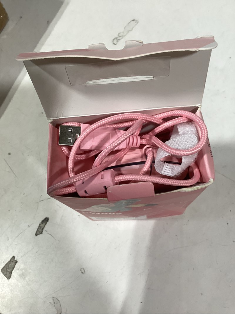Condition photo showing Good Condition for Wired USB Mouse, Computer Mouse with RGB Lighting, 4 Adjustable DPI, Ergonomic Optical Office Mouse, 7 Buttons Corded Mice for Window/PC/Laptop/Desktop/Mac/Chromebook, Pink