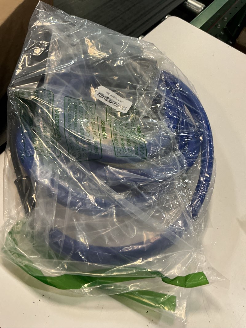 Condition photo showing As Is for 15ft heated water hose for rv - heated drinking water hose with energy-saving thermostat, water line freeze protection down to -40°f/-40°c, heated garden hoses with adapter, lead and bpa free with thermostat switch 15ft