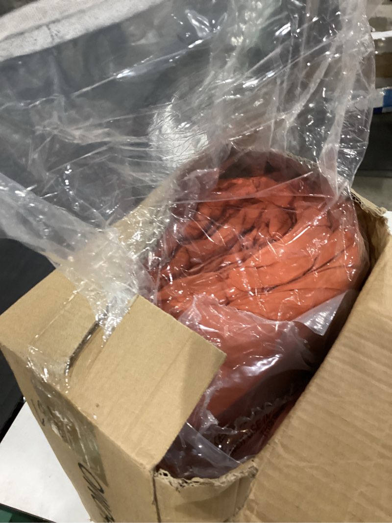 Condition photo showing Good Condition for muxhomo 7 pieces king comforter set, seersucker bed in a bag king size, all season luxury bedding set with comforter, flat sheet, fitted sheet, pillowcases & shams, burnt orange burnt orange king (104"x90")