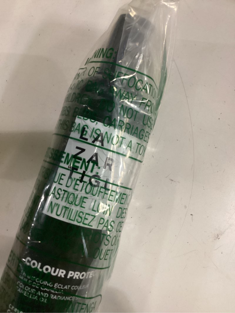Condition photo showing New/Like New for lazartigue color protect shampoo, camellia oil infused, radiance for color-treated hair, vegan, sulfate & silicone free, 8.4 fl.oz