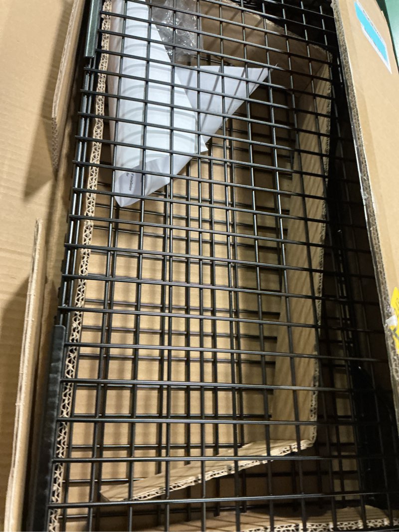 Condition photo showing Good Condition for WALMANN 2 Pack Garage Wall Shelf, 23.5" x 12" Wall Mounted Storage Shelves for Garage, Closet, Laundry Room, Heavy Duty Wall Shelving, Holds Up to 65 lbs(Black)