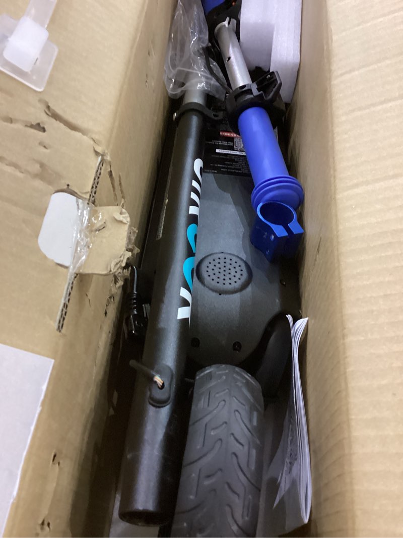 Condition photo showing Good Condition for Gyroor H30 Max Electric Scooter for Kids, LED Dispaly, 150W Powerful Motor, Dual Brake System, Adjustable Height and Speed, Best Presents for Kids H30Max-Blue