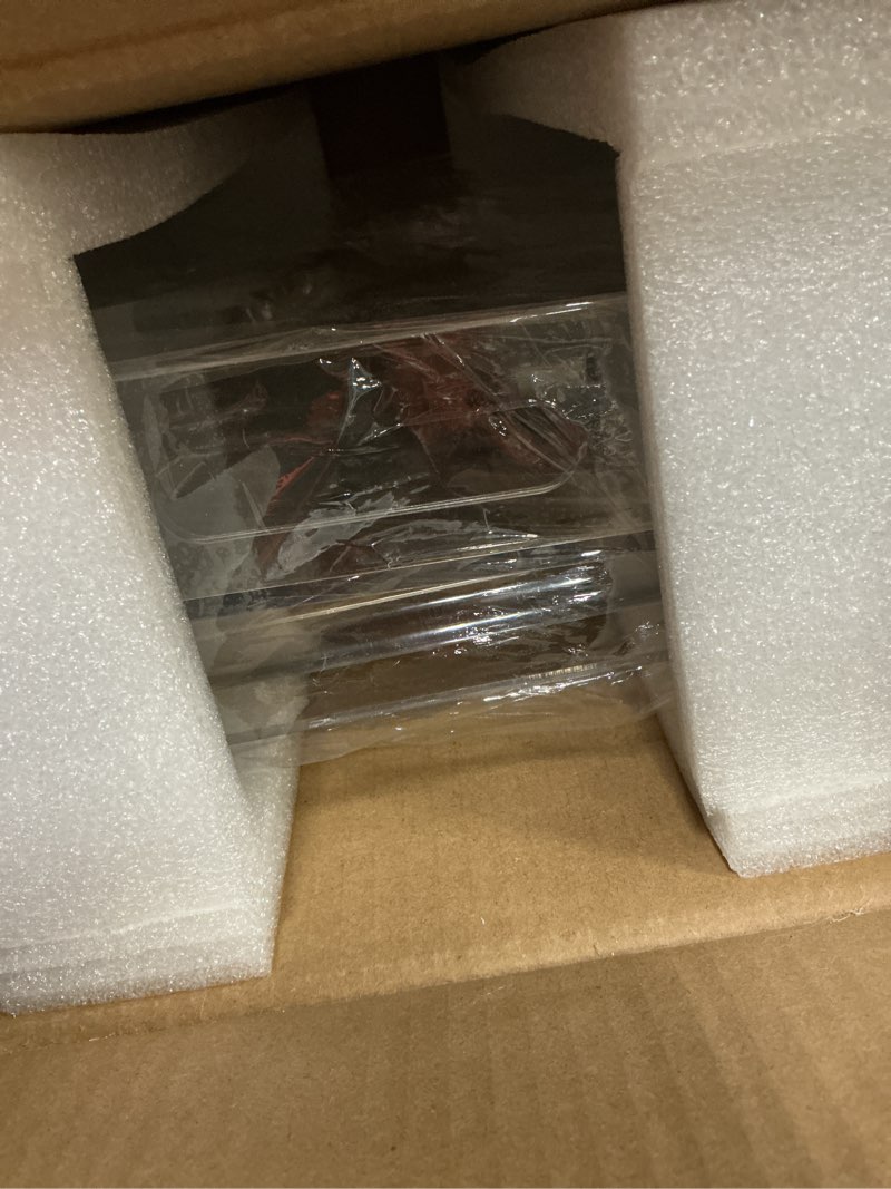 Condition photo showing Good Condition for Namalu 1 Pcs Beeveer Acrylic Foldable TV Dinner Table Clear Small Folding TV Tray Space Saving Acrylic Dining Table for Eating Snack Coffee Bed Desk Side Living Room Kitchen Furniture Easy Assembly