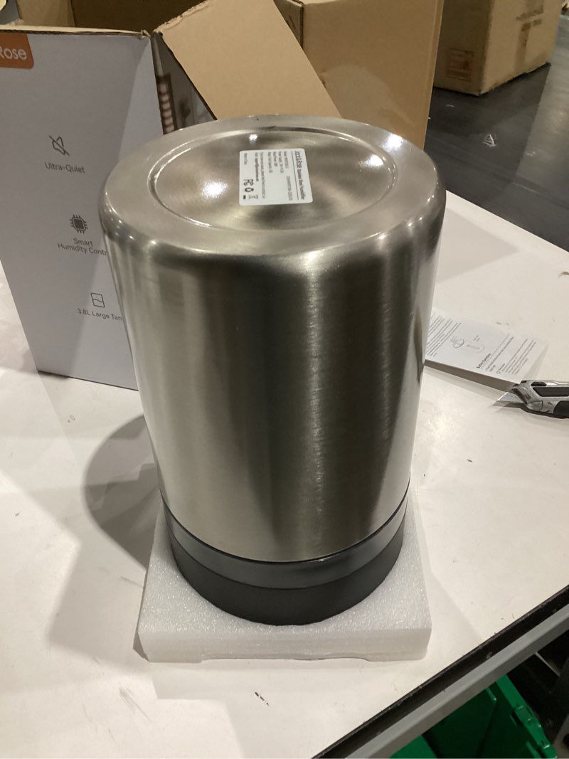 Condition photo showing As Is for Stainless Steel Humidifier, Easy to Clean Humidifier, Dishwasher Safe Humidifiers