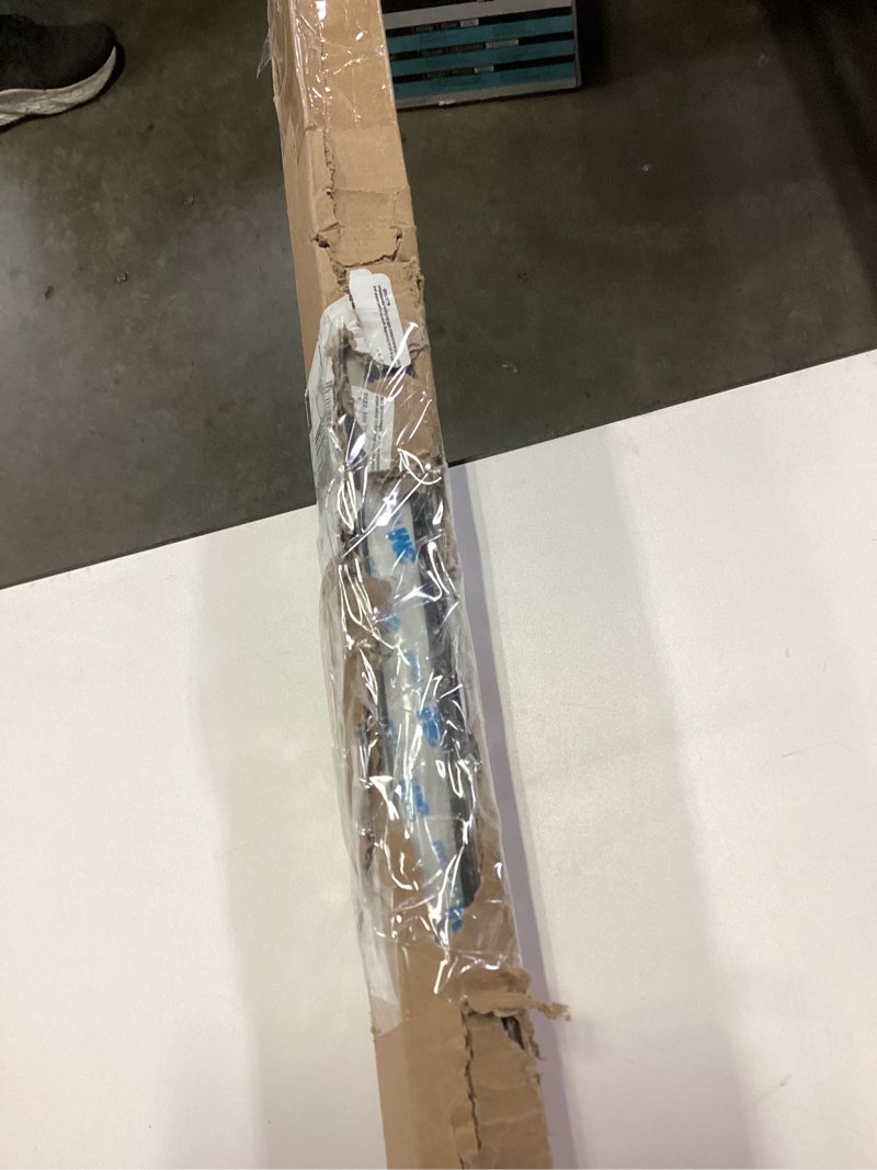 Condition photo showing Good Condition for Bliwans Light Blocking Strips for Window Shades and Blinds, 100% Blackout PVC Side Tracks Light Blocker for Blinds, Window Light Blocker for Bedroom(White, 58", 2PCS) White-2pcs 2PCS