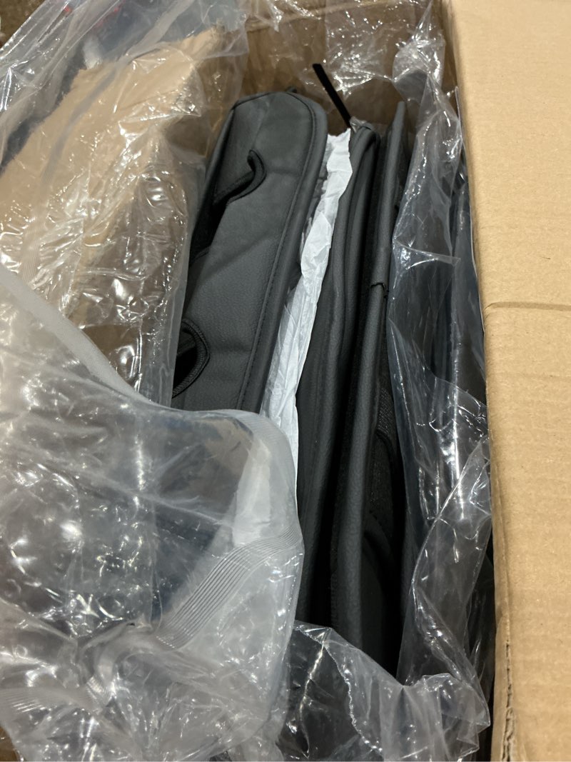 Condition photo showing Good Condition for fit titan car seat covers (5 seats full set) compatible with nissan titan 2004-2024 2025 2026-full coverage breathable leather, airbag compatible, waterproof & all-weather,black full set f4 black titan 2004-2026
