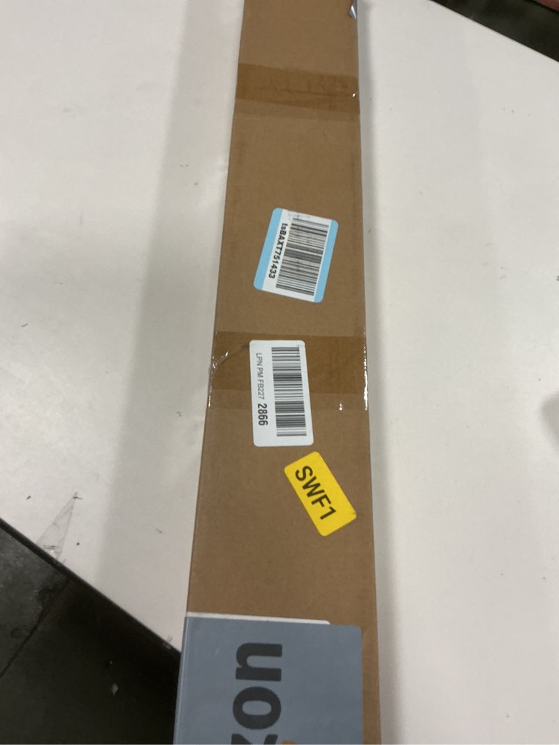 Condition photo showing New/Like New for RANTILA Single Large Panel Room Divider, Privacy Screen for Office, Partition Separators, Freestanding Divider 71''W x 71''H, Black Black 1 Large Panel