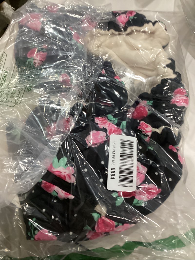 Condition photo showing As Is for The Peanutshell Car Seat Cover - Protective Covers for Baby Girl, Easy to Clean Accessories, Weather-Resistant Infant Winter Car Seat for Baby Carseat - Floral Rose