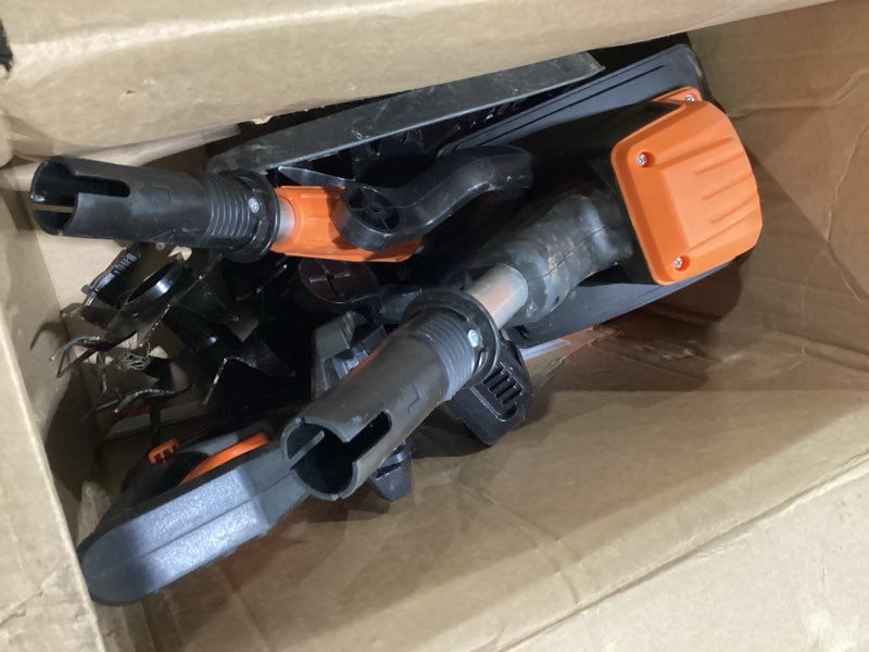Condition photo showing As Is for used lawnmaster 24v max 9” cordless tiller – clte2409 9-inch-new