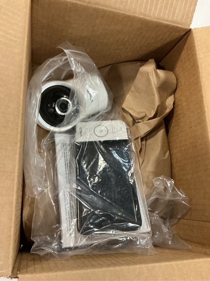 Condition photo showing As Is for VTech RM5764-2HD 1080p Smart WiFi Remote Access 2 Camera BabyMonitor, 360° Pan & Tilt, 5" 720p HD Display, Night Vision, Soothing Sounds, 2-Way Talk, Temperature & Motion Detection, iOS & Android 5" Screen Wifi 2 Cam